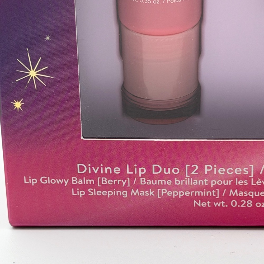 Laneige Divine Lip Duo Lip Glowy Balm & Sleeping Mask 2 Piece Gift Set New - Picture 4 of 10
